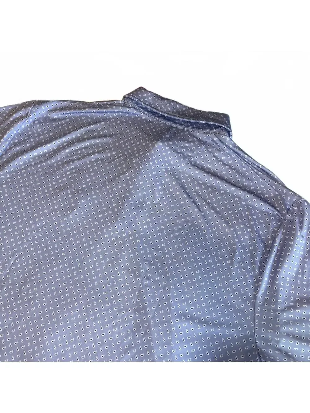 Ralph Lauren RLX $115 Men's L Light Blue Performance Golf Polo Summer Comfort